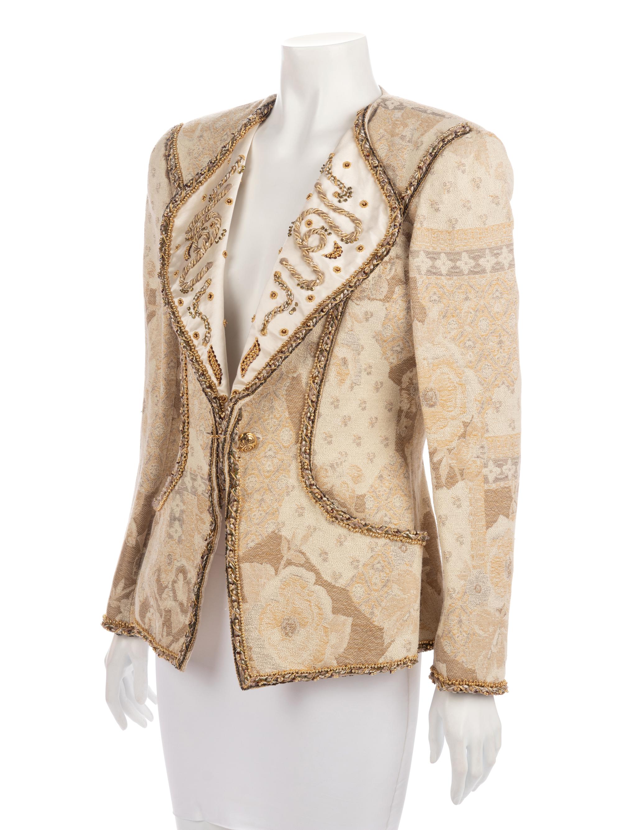Emanuel Ungaro Jacket and Skirt Suit, 1980-90s