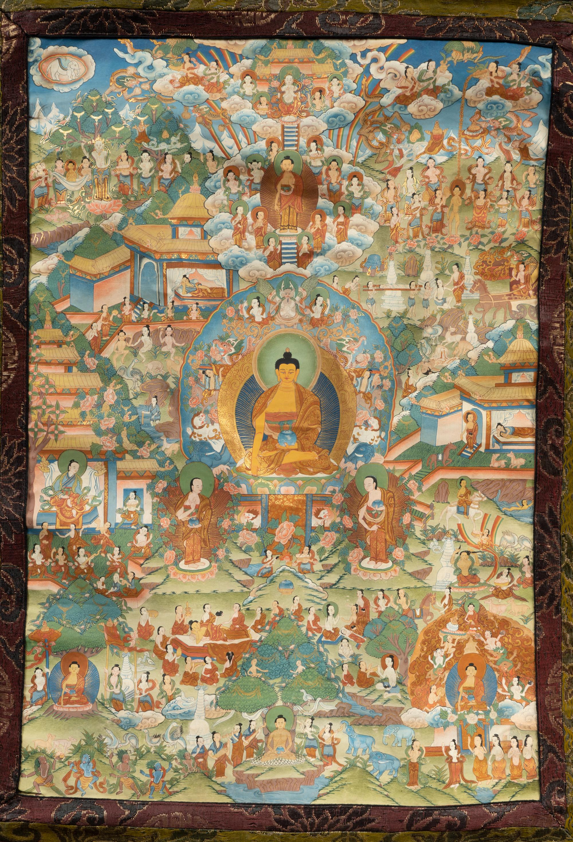 Two Tibetan Thangka