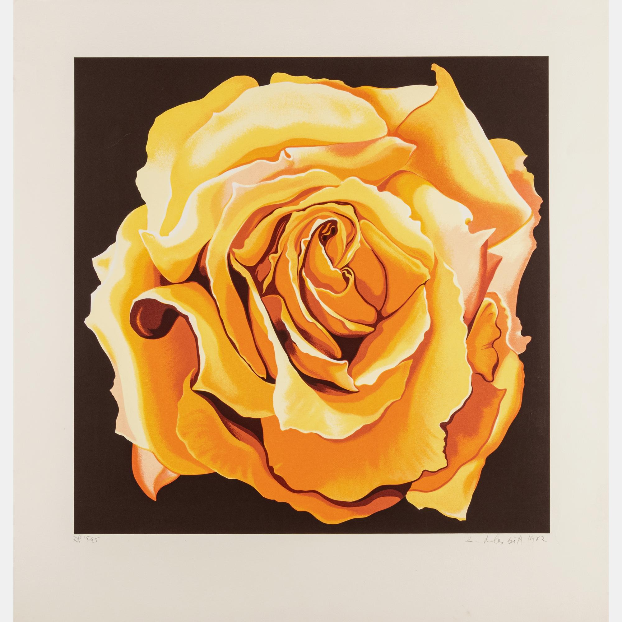 Eight prints (with portfolio case), 1980-1985