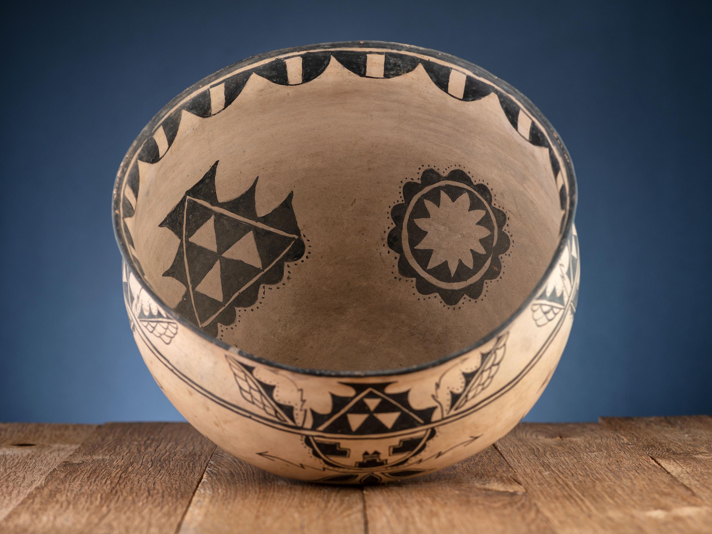 Cochiti Pottery Dough Bowl