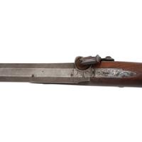 19th Century Belgian Percussion Pistol in Case with Accessories