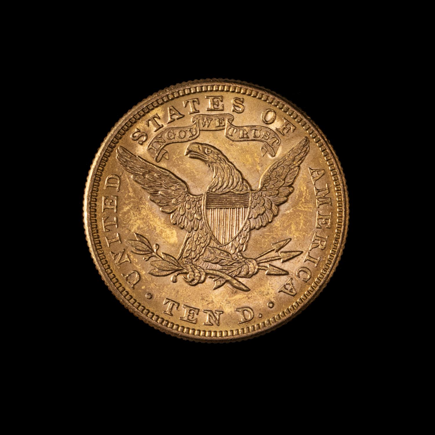 A United States 1897 Liberty Head $10 Gold Coin