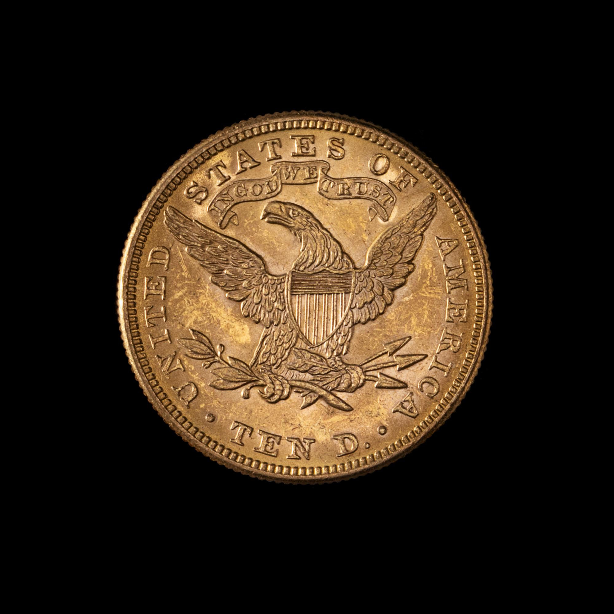 A United States 1897 Liberty Head $10 Gold Coin