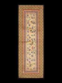 A Collection of 33 Chinese Embroidered Silk Panels 近代 綉片33幅