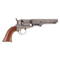Colt Model 1849 Pocket Revolver with 5" Barrel and Hartford Address