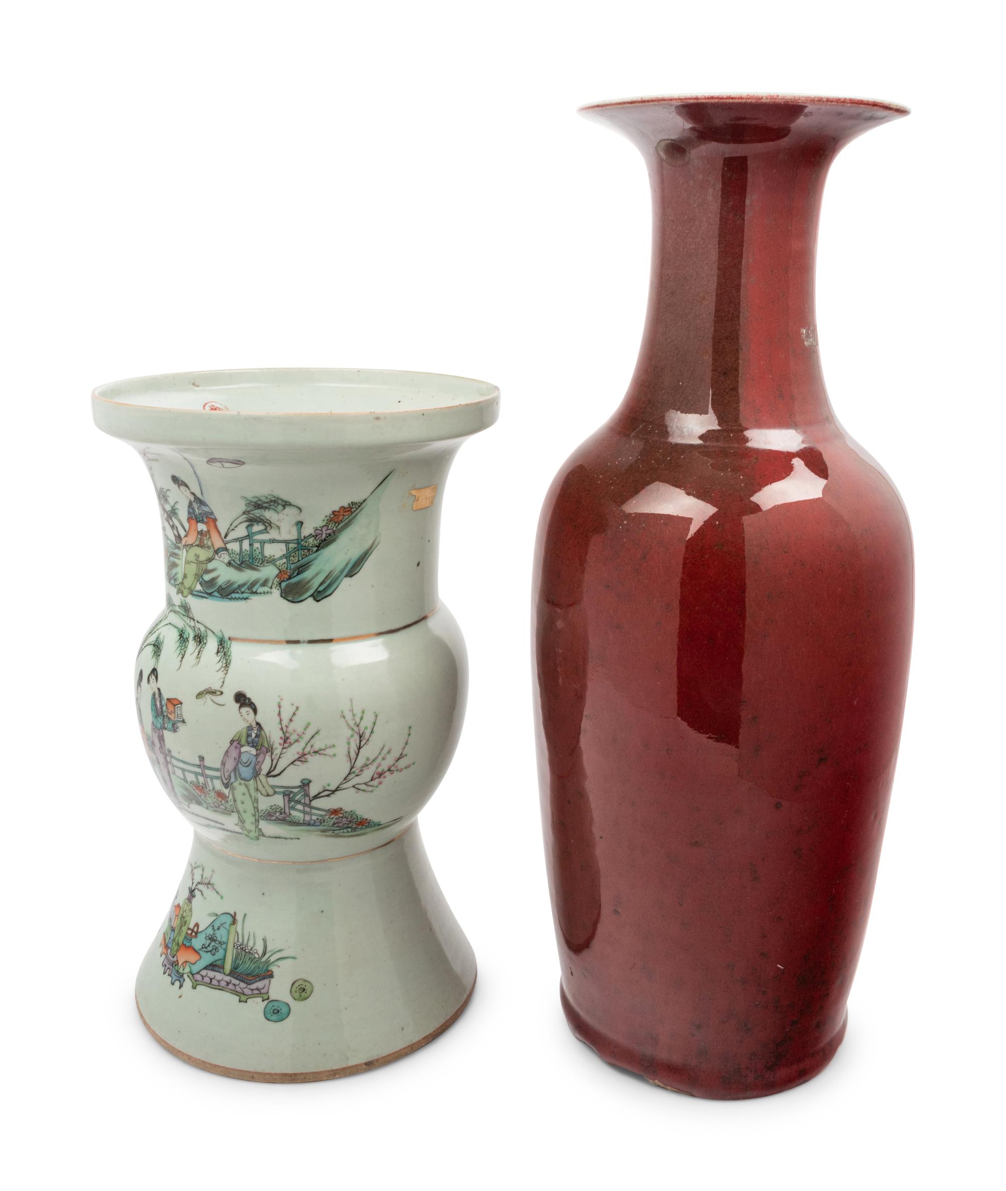 Two Large Chinese Porcelain Vessels