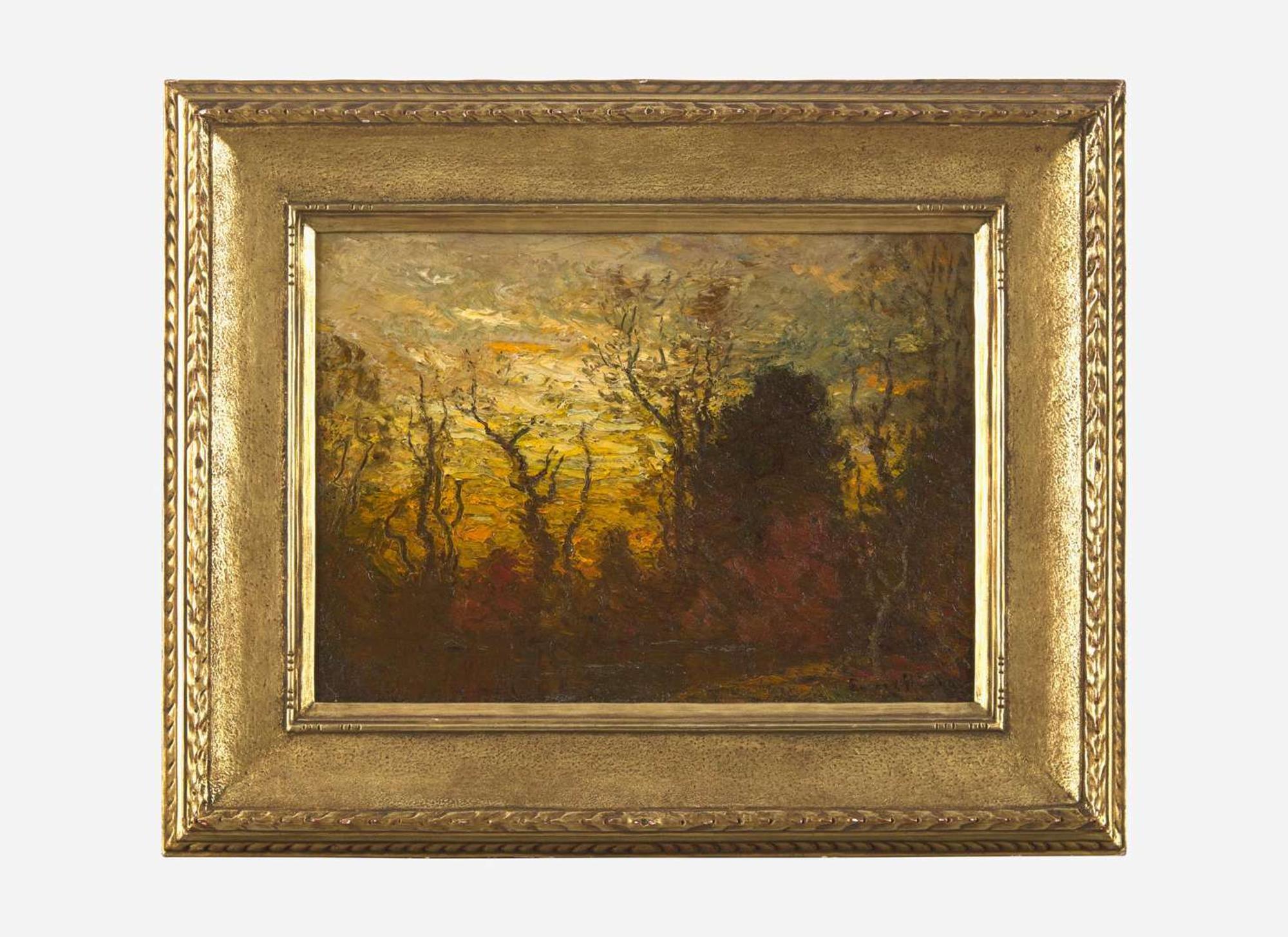 John Joseph Enneking (American, 1841-1916) - Twilight