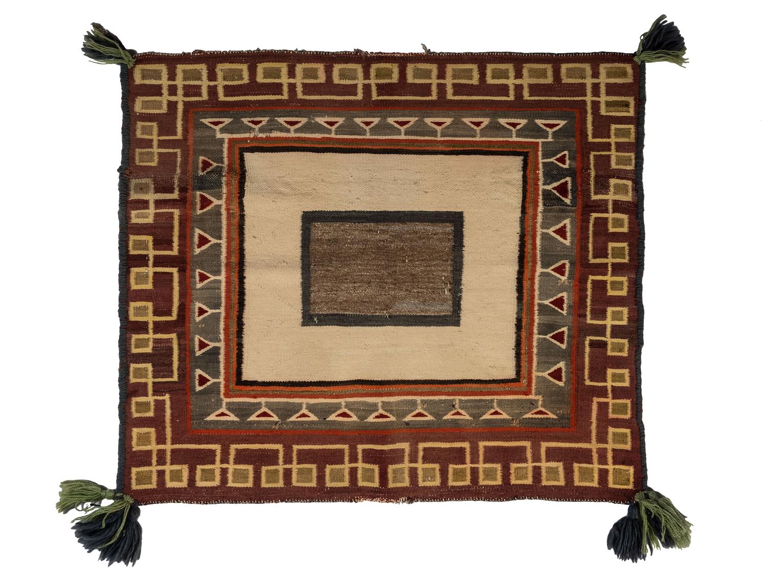 Navajo Sunday Saddle Blanket / Rug