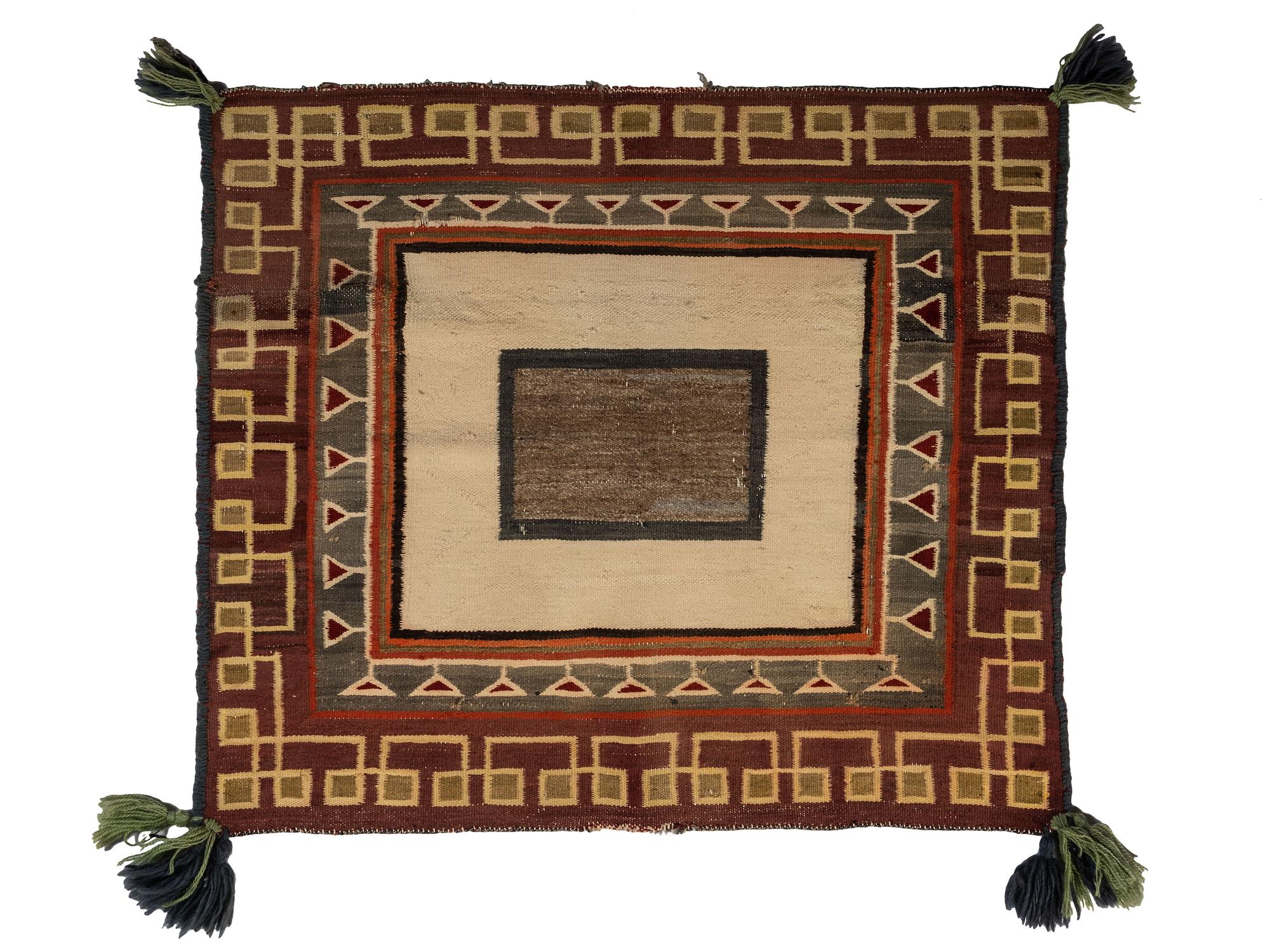 Navajo Sunday Saddle Blanket / Rug