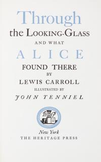 (BAYNTUN) CARROLL, LEWIS. Alice's Adventures in Wonderland [and] Through the Looking Glass. NY, 1941. 2 vols.
