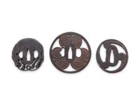 Ten Cast Iron Tsuba