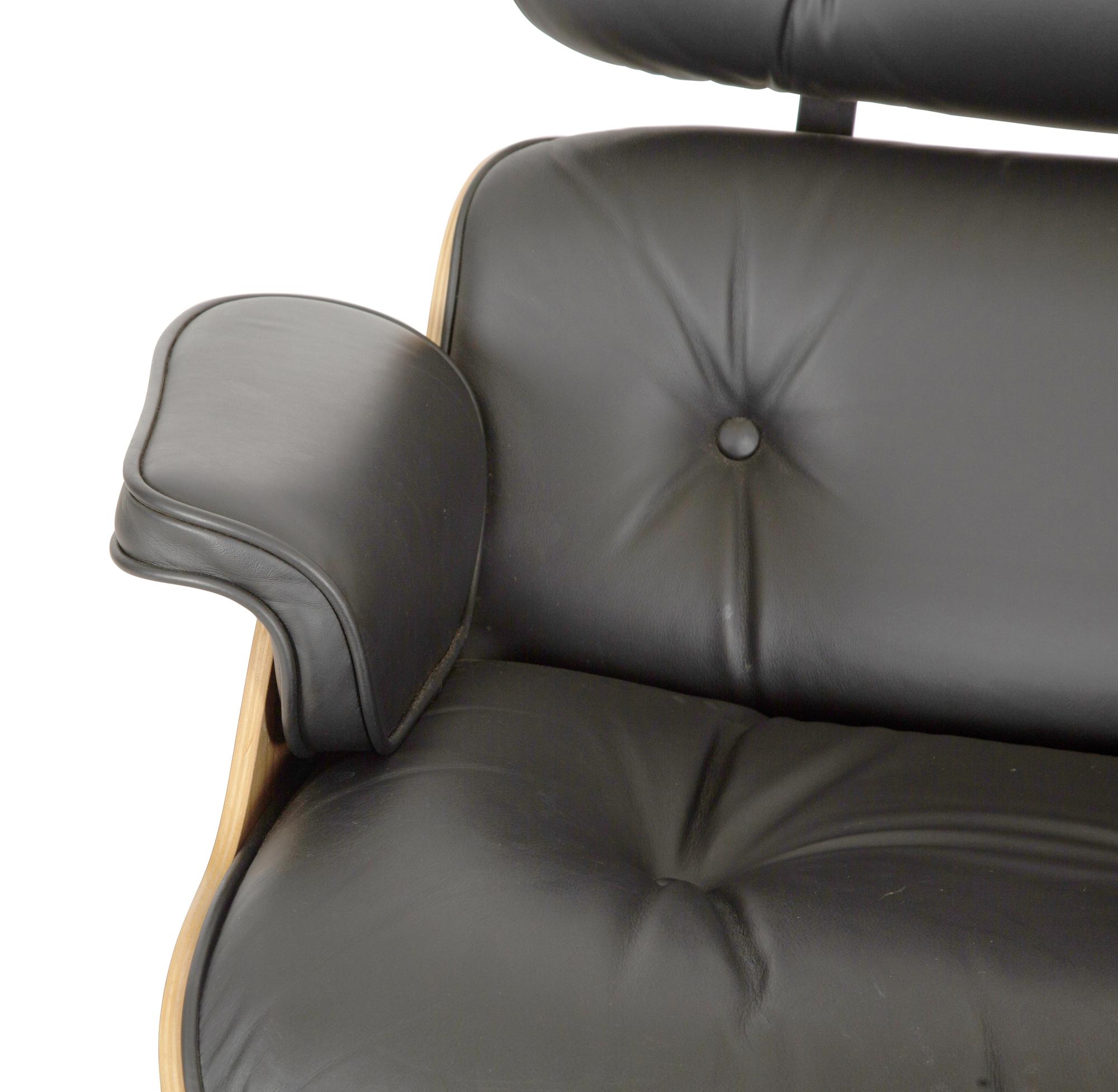 An Eames Lounge Chair and Ottoman — Mid-20th Century
