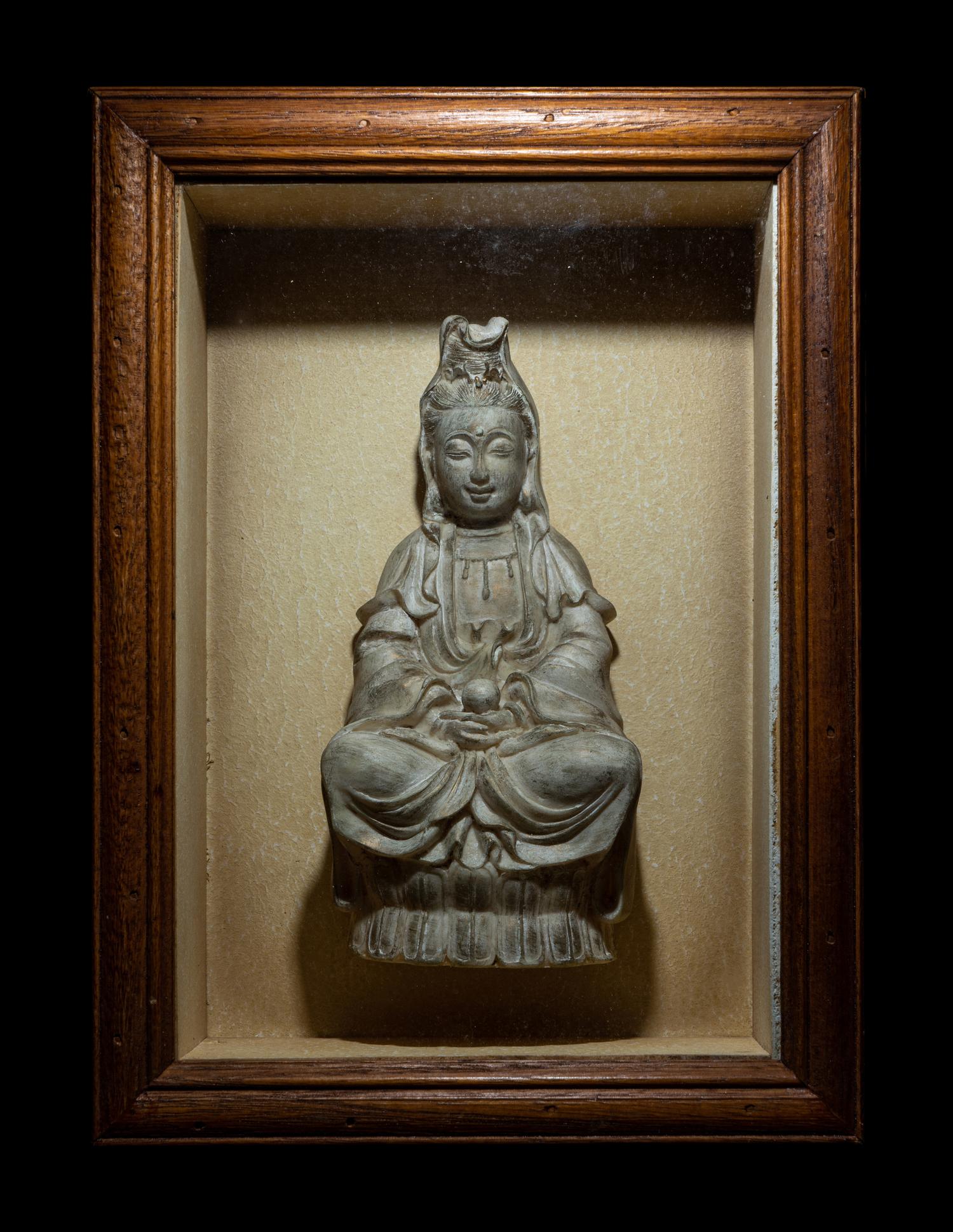 Two Chinese Figures of Guanyin