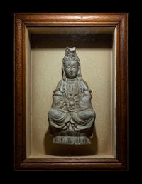 Two Chinese Figures of Guanyin