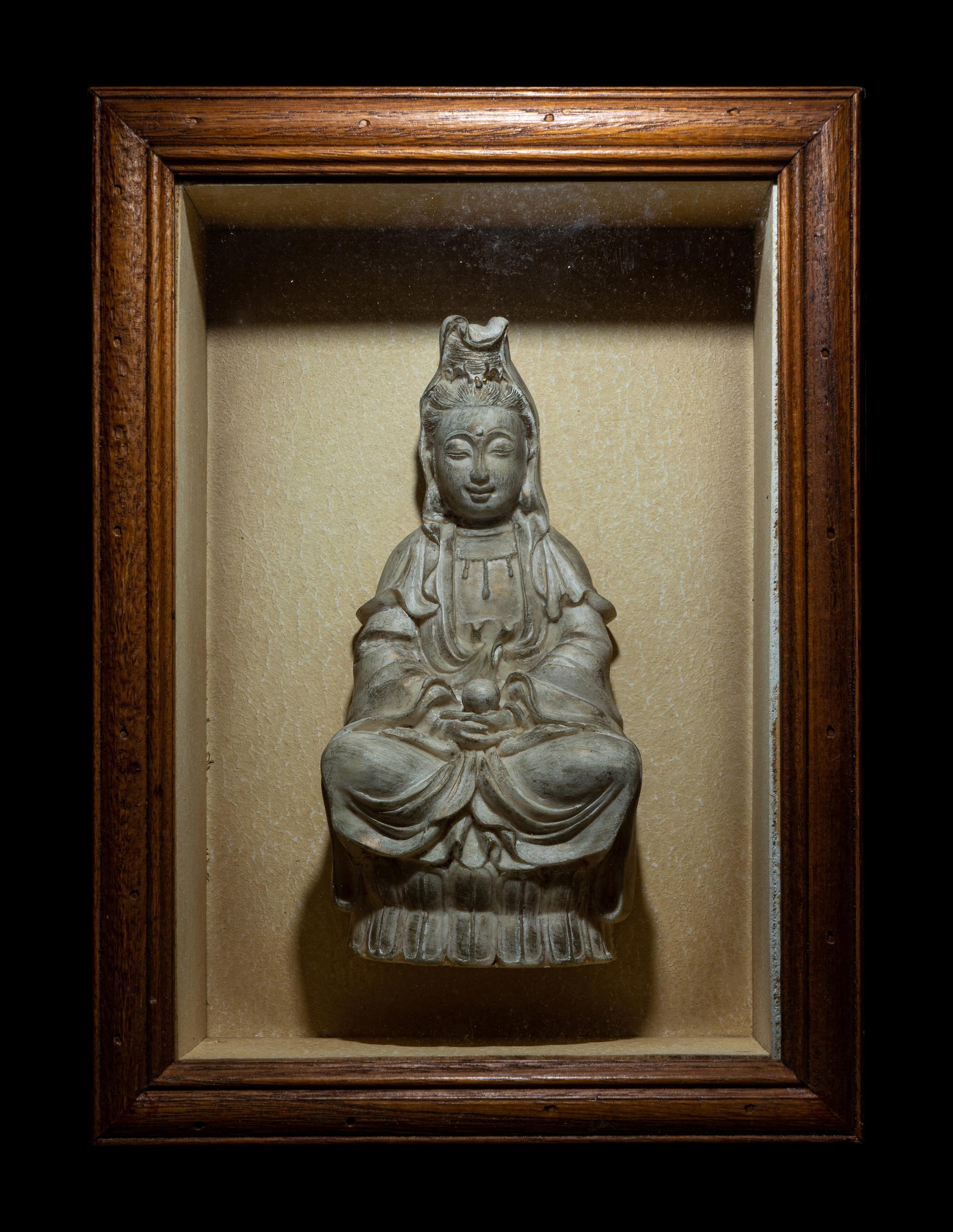 Two Chinese Figures of Guanyin