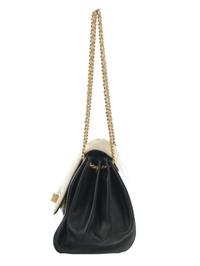 Chanel Bicolor Chocolate Bar Accordion Bag