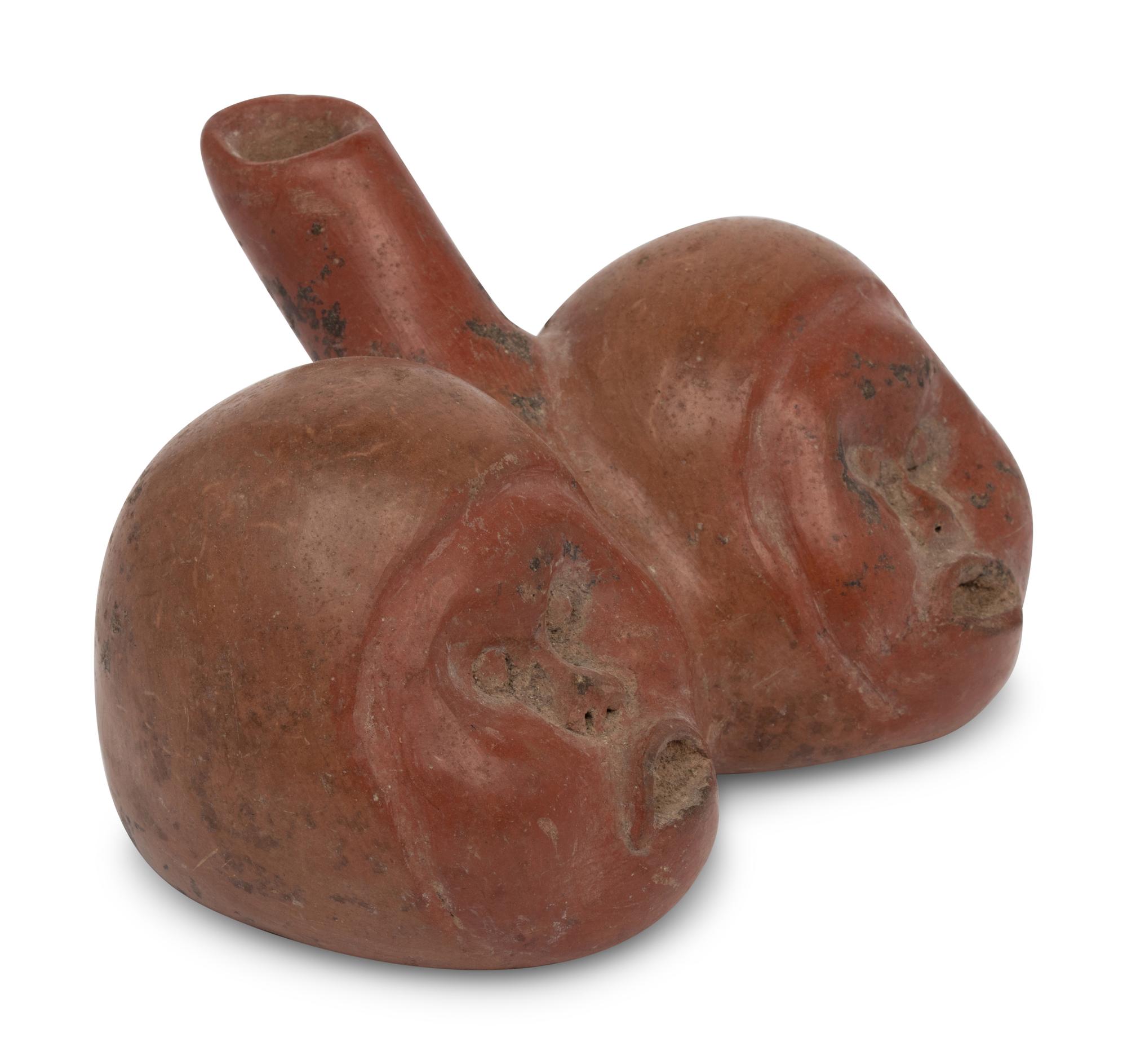 A Moche Double-Monkey Vessel
