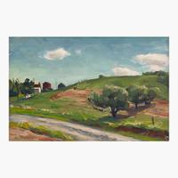 John Fulton Folinsbee (American, 1892-1972) Sugan Road