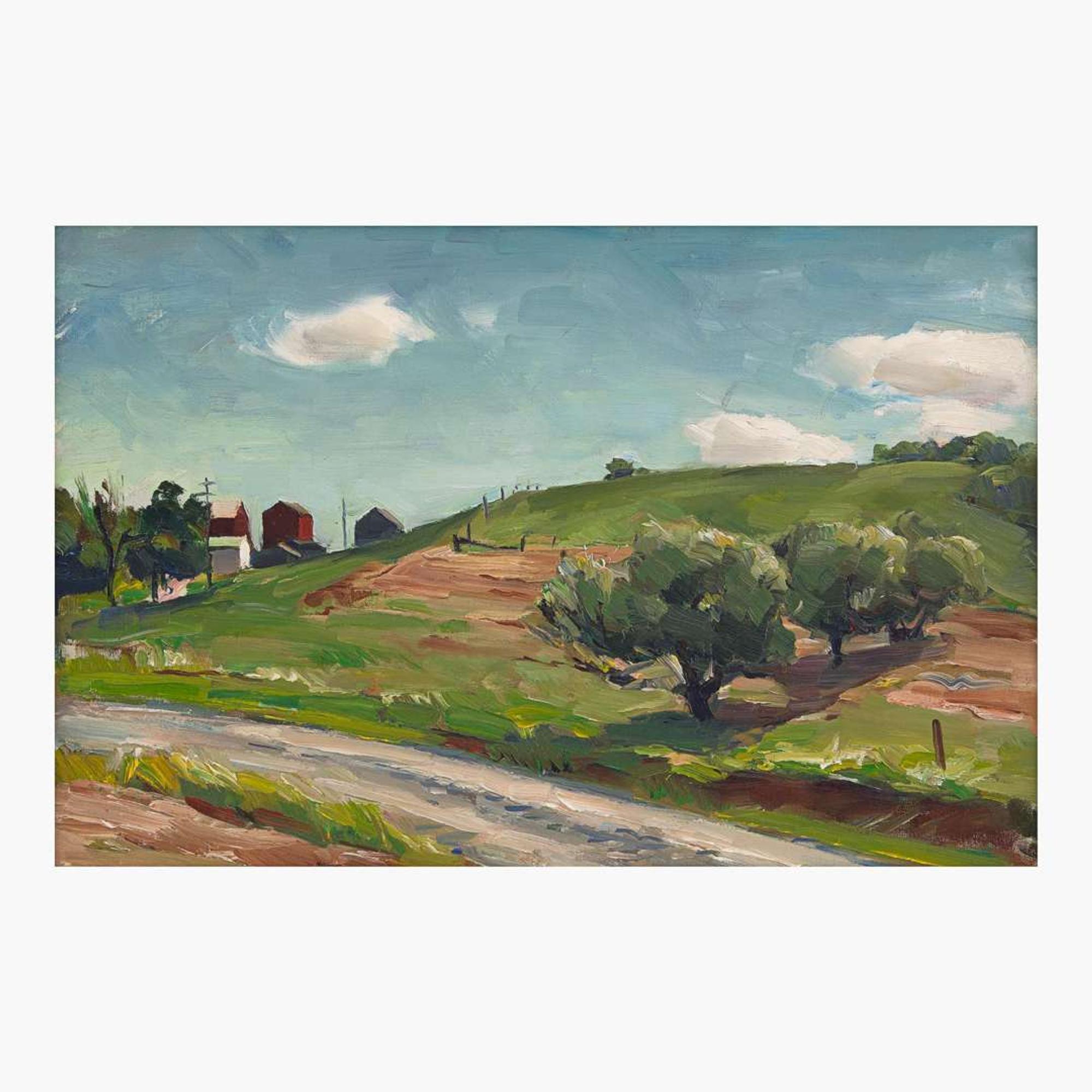 John Fulton Folinsbee (American, 1892-1972) Sugan Road