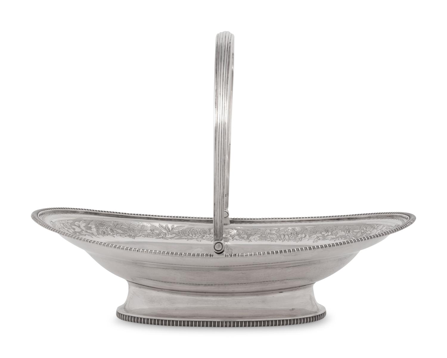 A George III Silver Fruit Basket