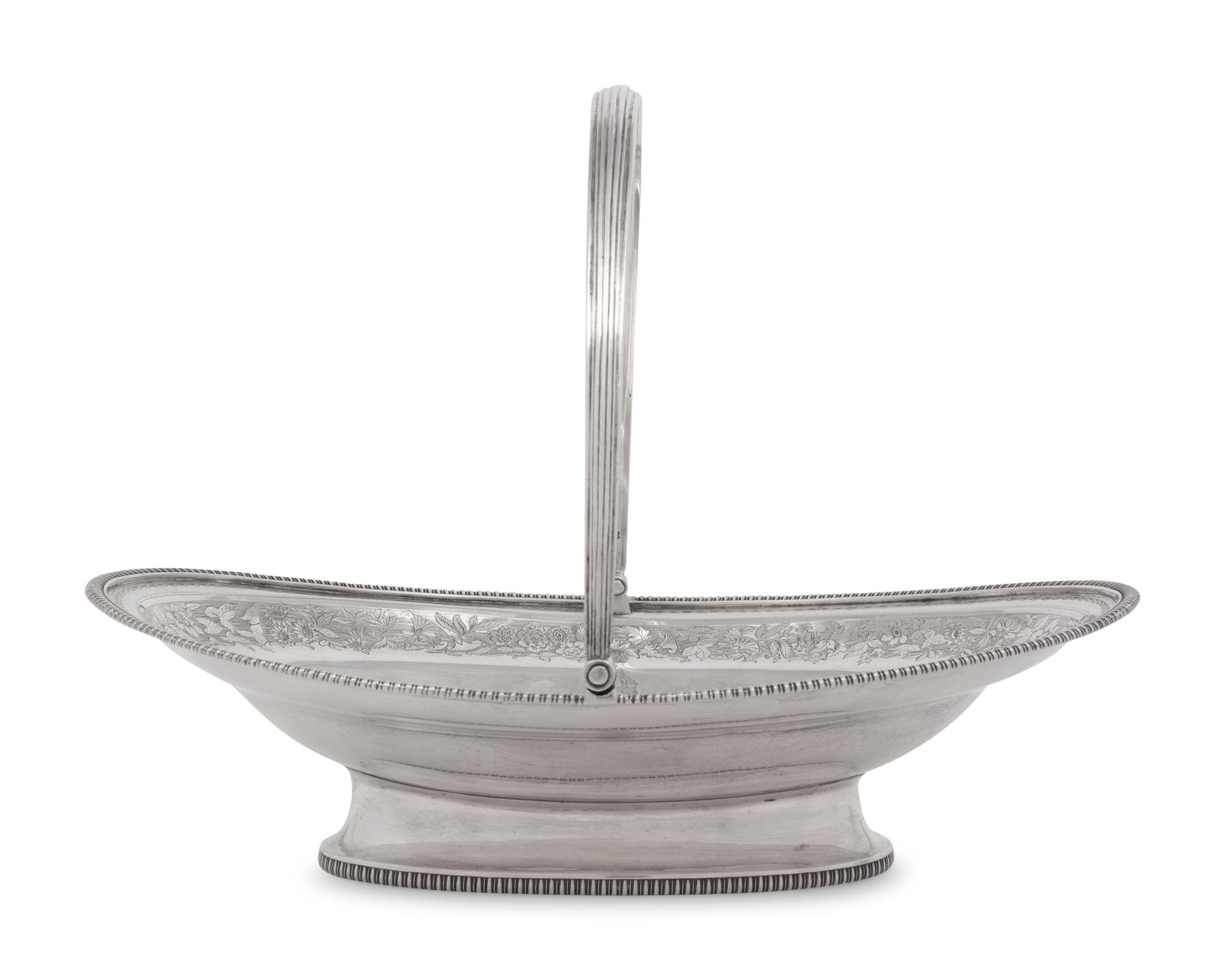 A George III Silver Fruit Basket