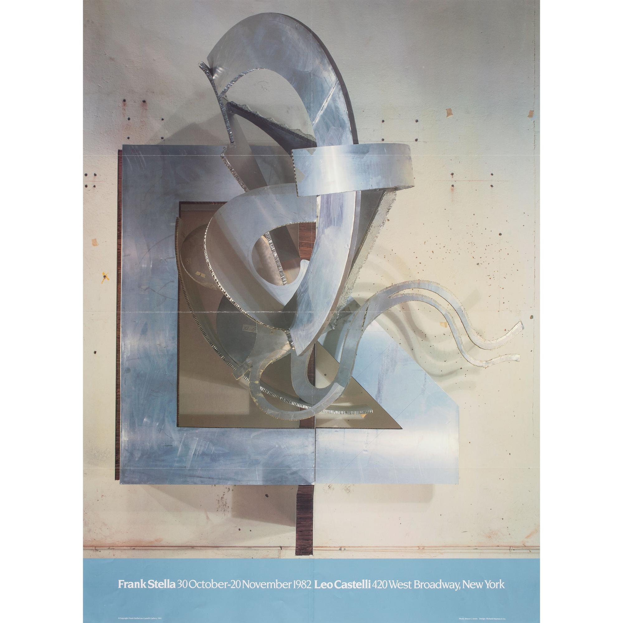 Four Exhibition Posters for American Artists at Leo Castelli