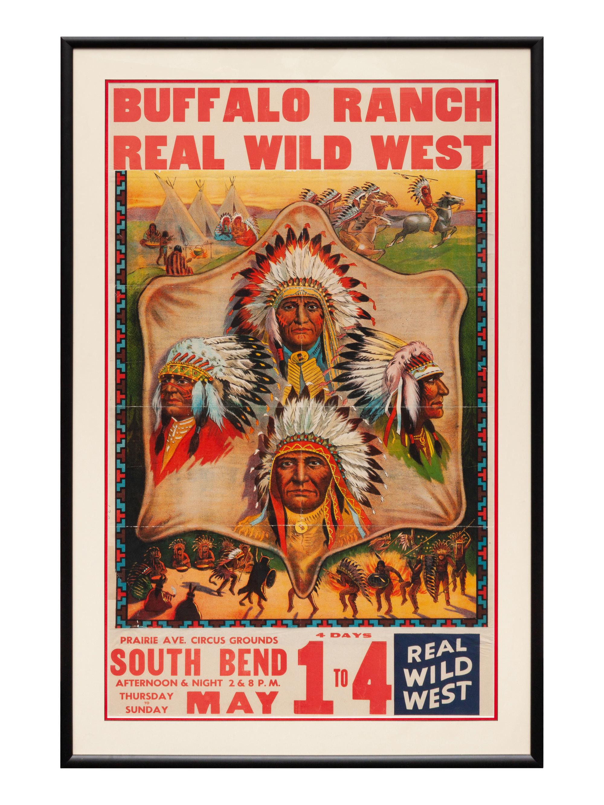 Buffalo Ranch, Real Wild West Poster