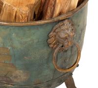 An English Brass Firewood Pail