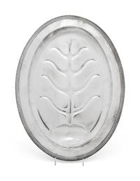 An American Silver Well-and-Tree Platter