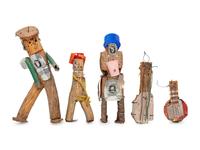 Three Musicians, Guitar and Banjo (five works)
