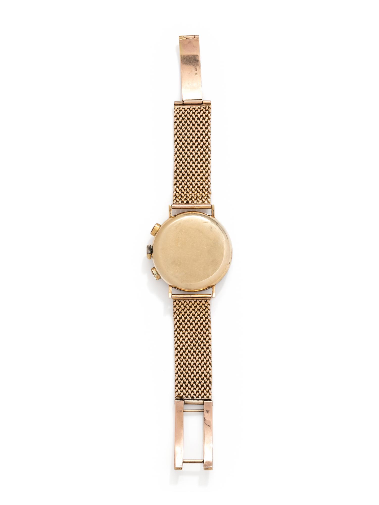 OMEGA, VINTAGE, 14K YELLOW GOLD 'TACHY-TELEMETER' CHRONOGRAPH WRISTWATCH