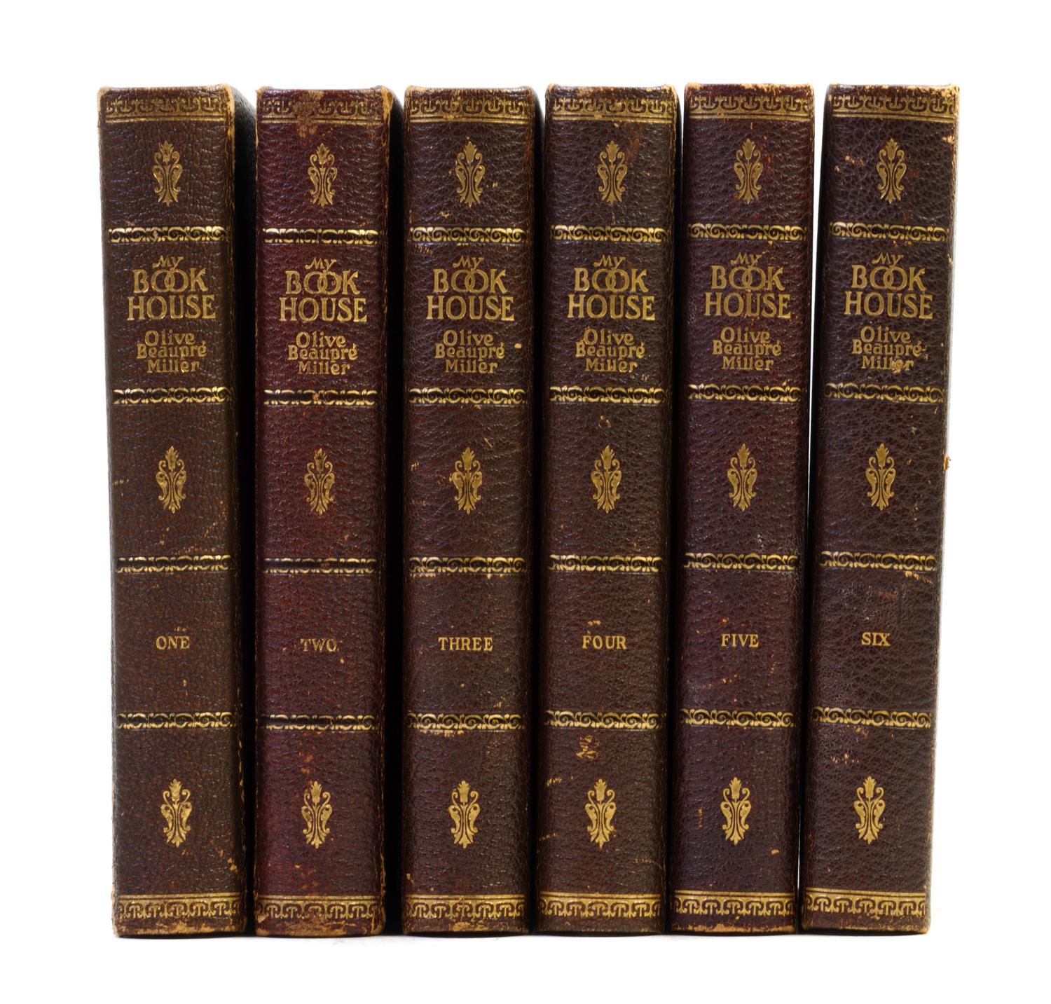 MILLER, OLIVE BEAUPRE, editor. My Book House. Chicago, (1925). 6 vols. Second edition, signed by the editor.