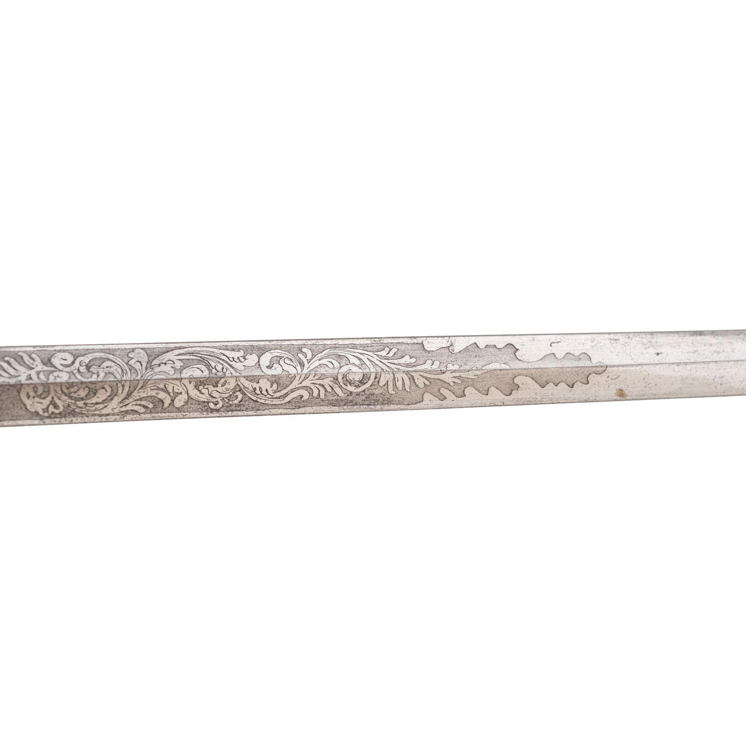 Published Schuyler, Hartley & Graham Model 1860 Staff & Field Officers' Sword taken from Confederate Spy Col. W.O. Williams in Franklin, TN and Inscribed to Henry Newcomer