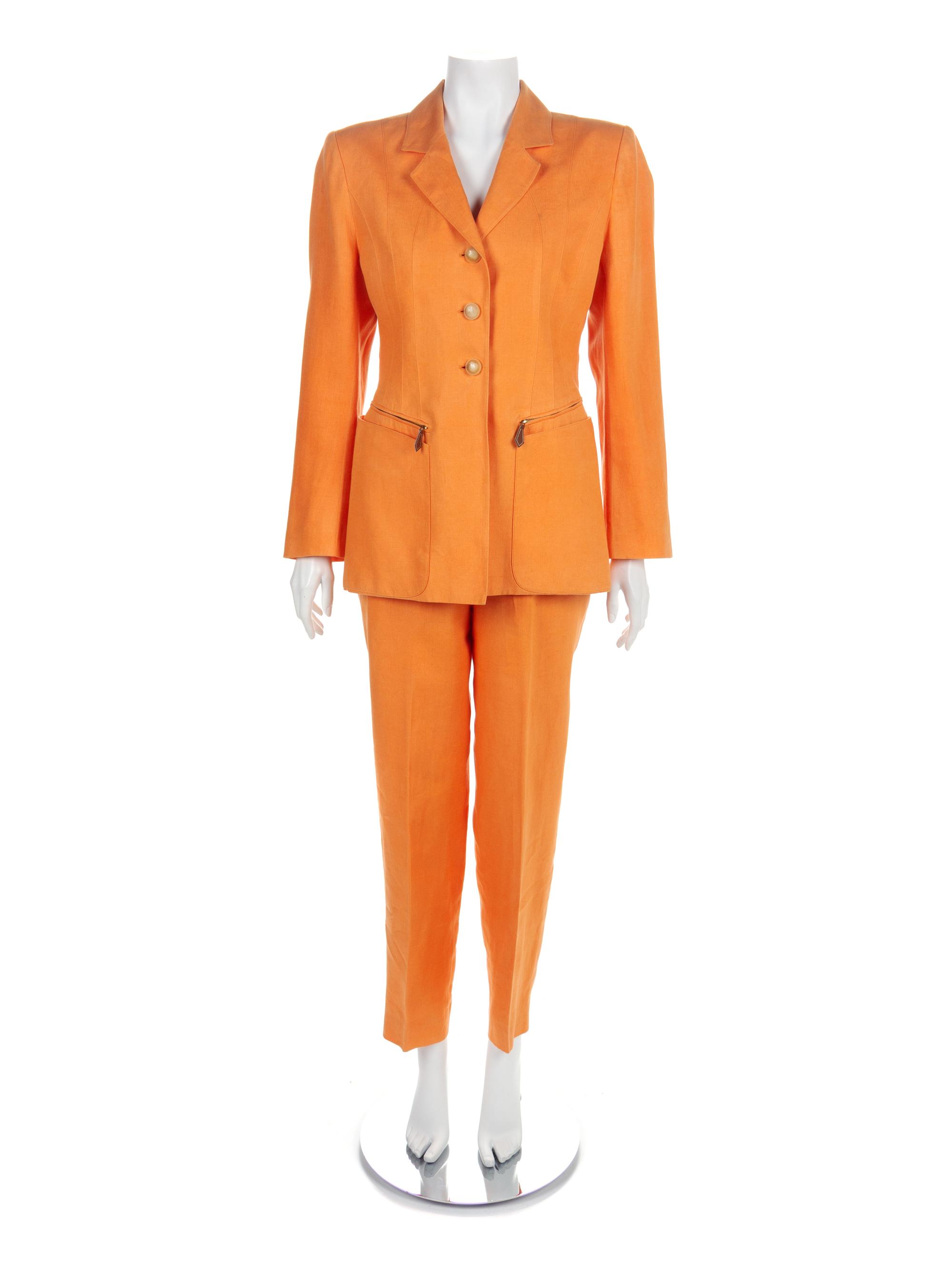 Hermes Three-Piece Suit, 1980-90s