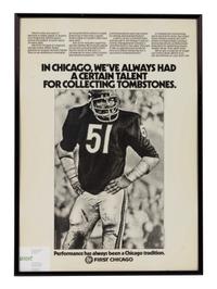 A Group of Five Advertisements Formerly Displayed at Mike Ditka’s Restaurant