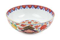 A Japanese Imari Style Porcelain Bowl