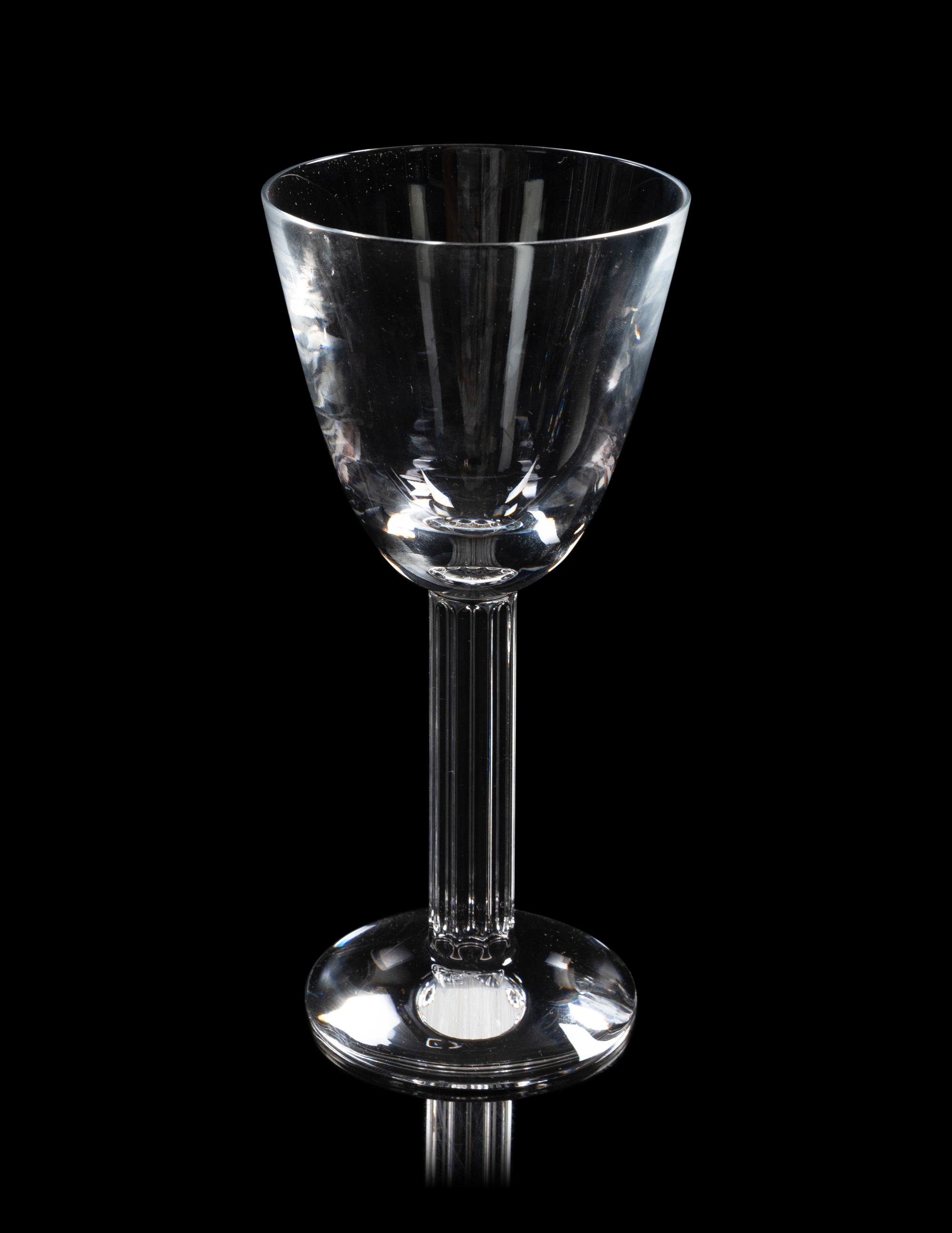 Collection of Eighteen Embassy Glasses with two associated glasses Libbey Glass Co., Toledo, OH