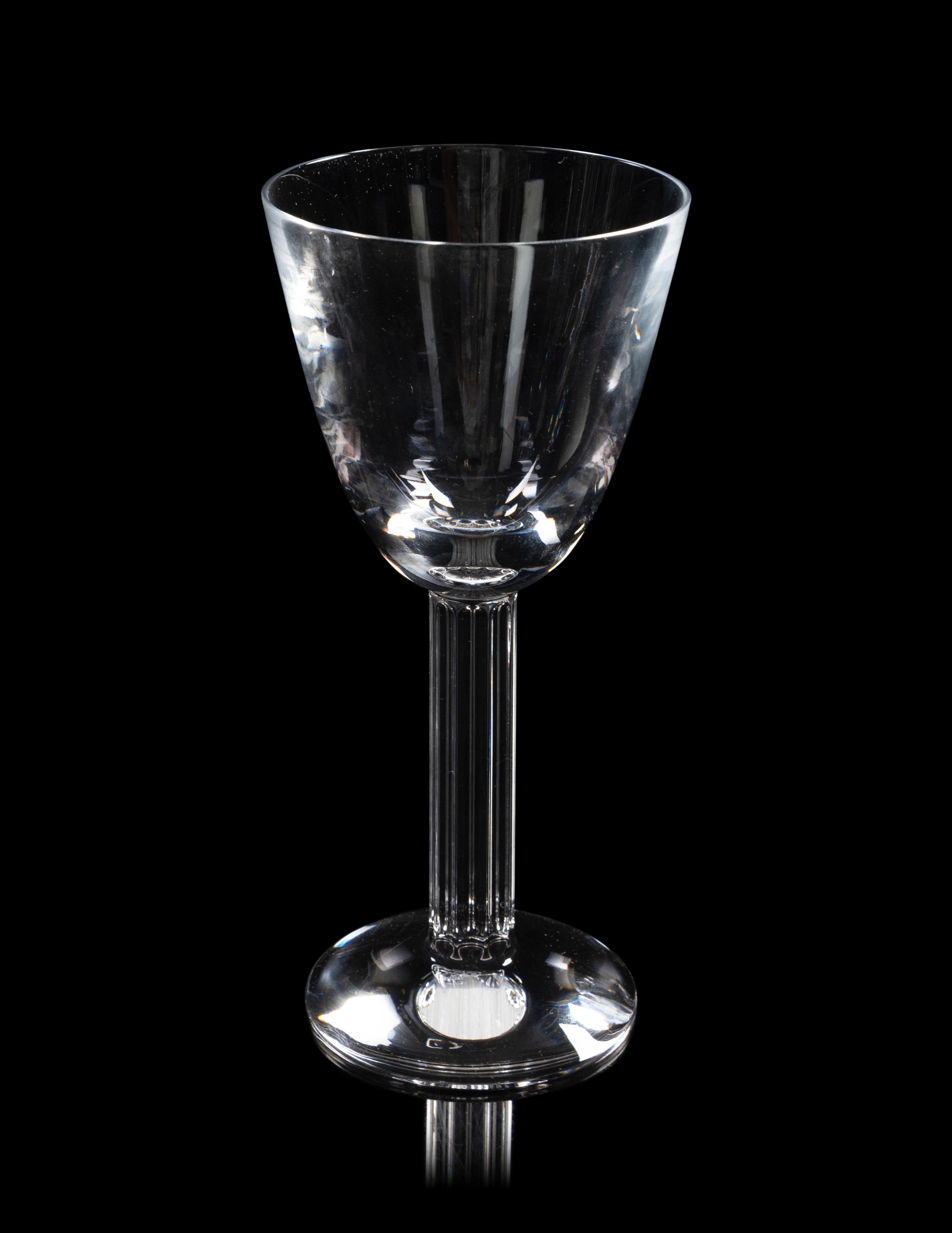 Collection of Eighteen Embassy Glasses with two associated glasses Libbey Glass Co., Toledo, OH