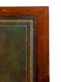 A Regency Style Mahogany Pedestal Desk