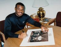 A Ken Griffey Jr. Signed Autograph "Taz and Junior" Display,