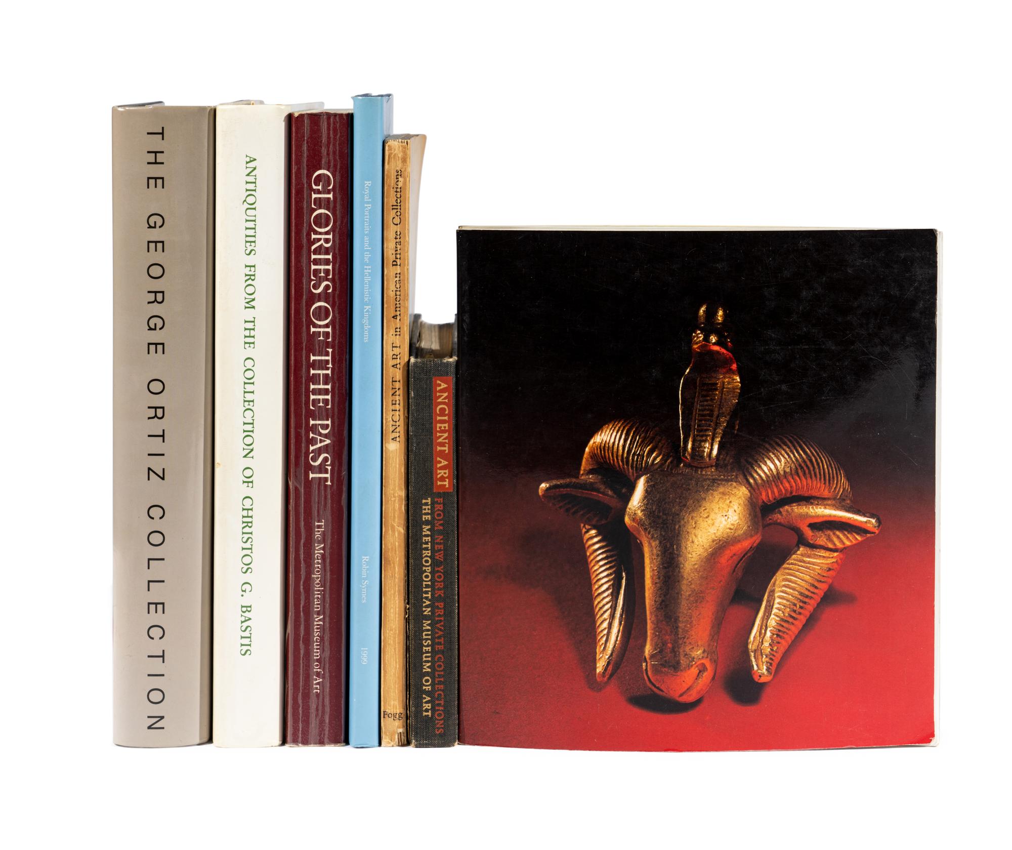 A Collection of 7 Ancient Art Reference Works