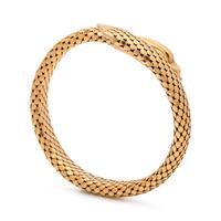 YELLOW GOLD SNAKE BRACELET