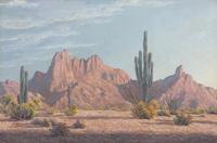 John Hilton, (American, 1904-1983), South of Ajo