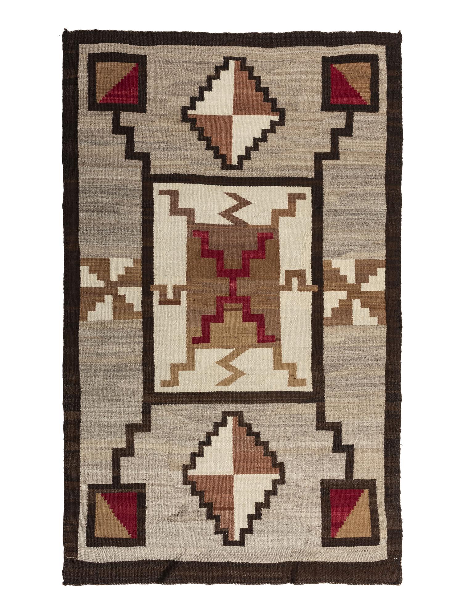 Navajo Storm Pattern Weaving / Rug