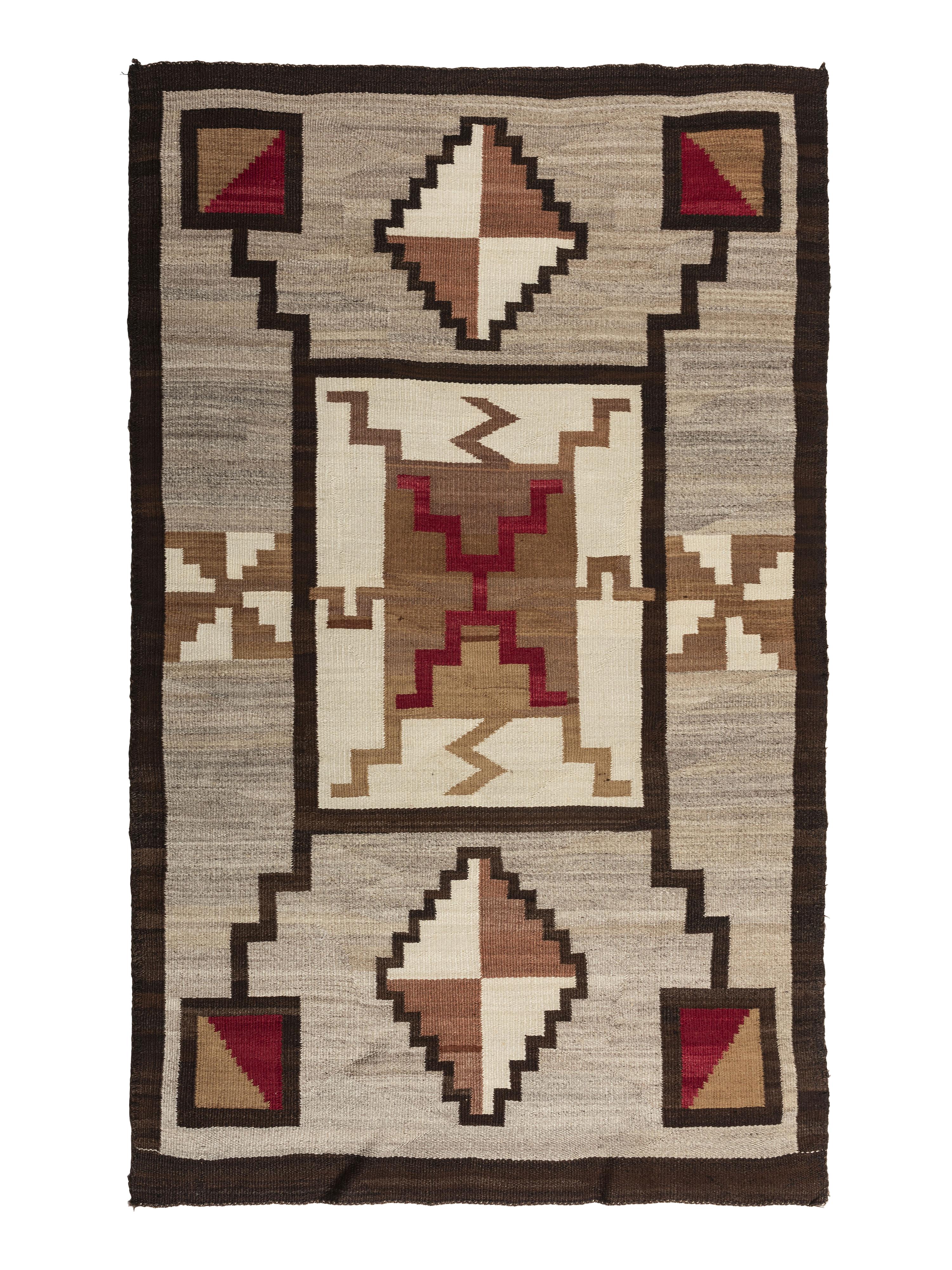 Navajo Storm Pattern Weaving / Rug