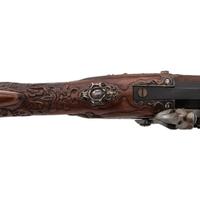 Contemporary Flintlock Viennese Style Jaeger by John B. Derrick (American, b.1936)