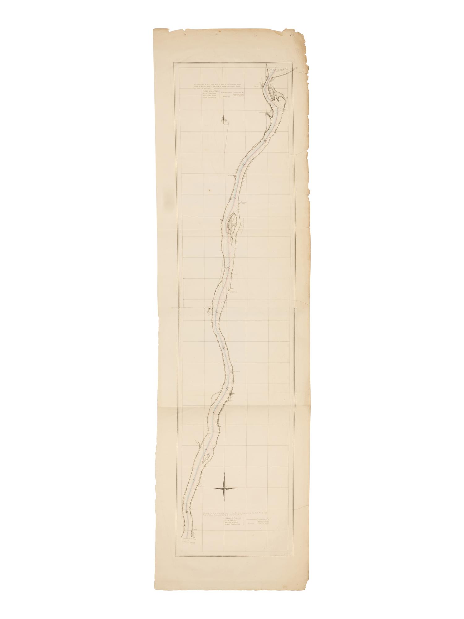 [U.S. DEPT. OF STATE] – Letter from the Secretary of State, Transmitting, pursuant to a resolution of the House of Representatives, of the nineteenth ultimo, a Copy of the Maps and Report of the Commissioners under the Treaty of Ghent, for Ascertaining the Northern and Northwestern Boundary between the United States and Great Britain. Washington, D.C.: Gales & Seaton, 18 March 1828.
