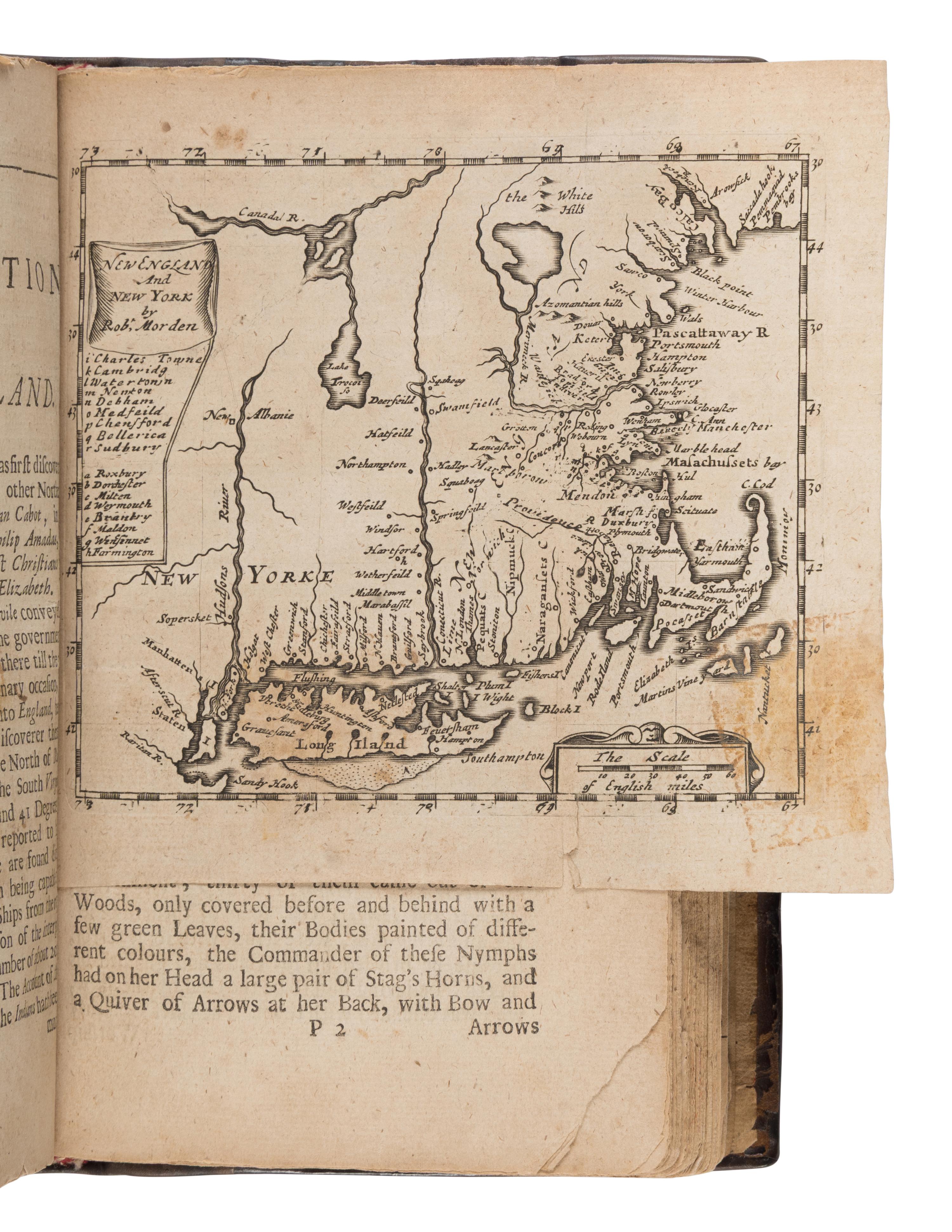 Blome, Richard (1635-1705). The Present State of His Majesties Isles and Territories in America... London: Printed for H. Clark, 1687.