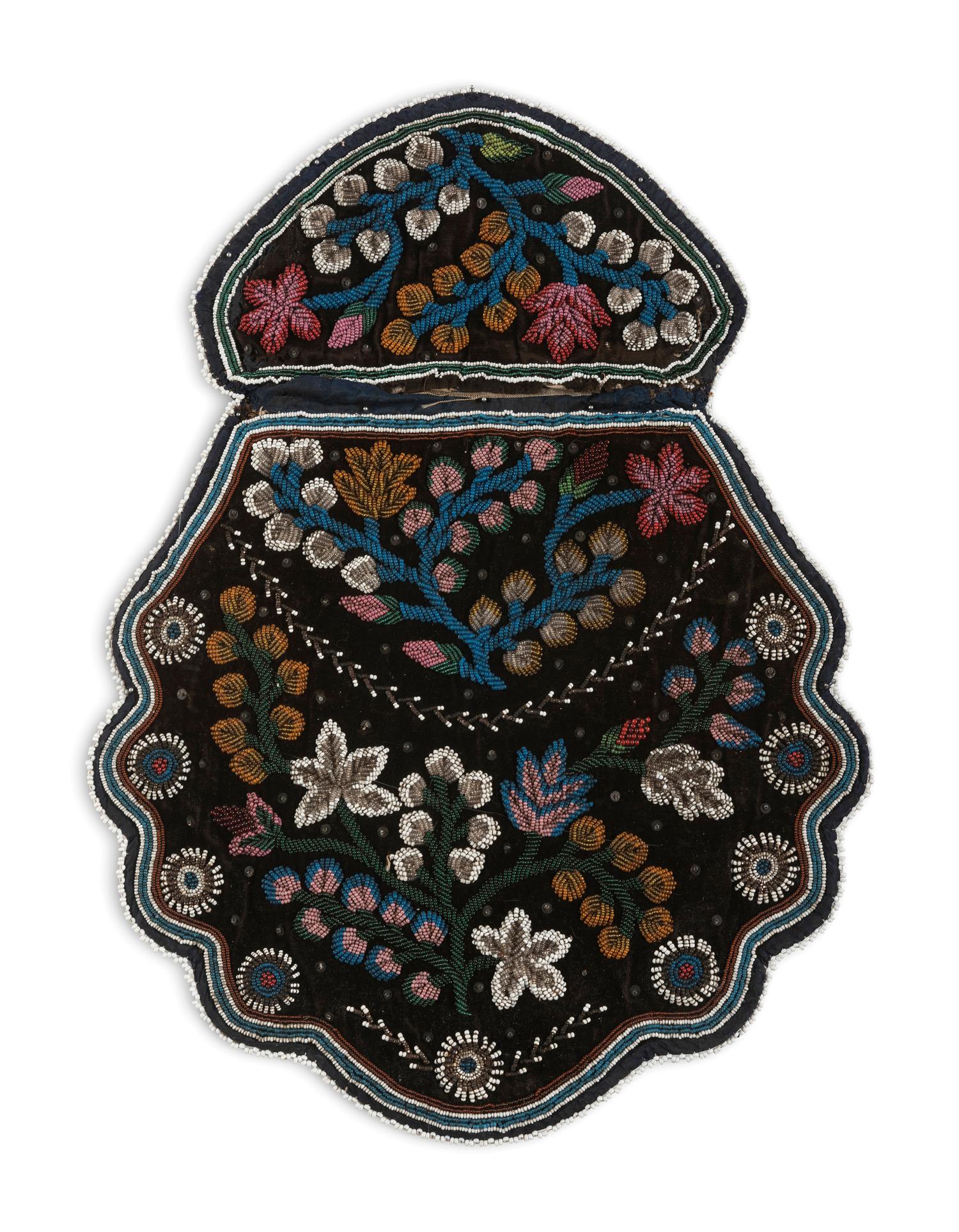 Eastern Woodlands Beaded Purse