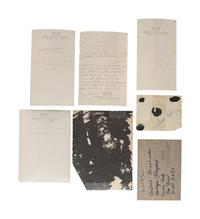 [NATIVE AMERICANS]. A group of 7 unmounted silver gelatin photographs of Native American subjects, incl. images by David F. BARRY and C.C. STOTZ. Ca 1890s.